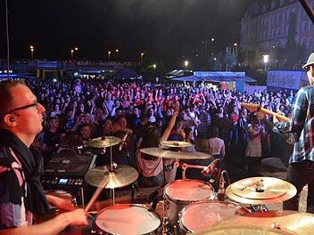 Party auf der medienwiese. Foto: Ralf Ruppert