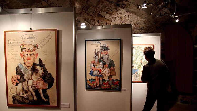 Impressionen aus der Ausstellung  Richard Sänger