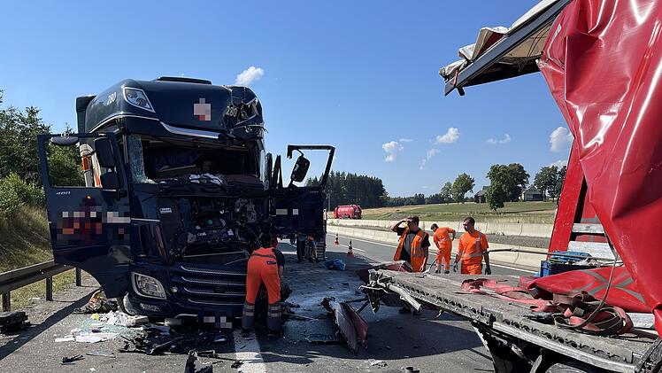 A9 bei M&uuml;nchberg nach Unfall gesperrt