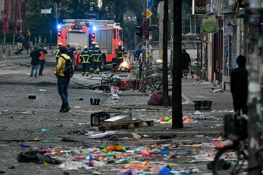G20-Gipfel - nach den Ausschreitungen