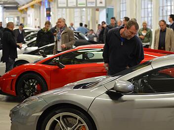 Eine riesige Auswahl an Rennautos zum Angeben in allen Formen und Farben Foto: Nikolas Pelke