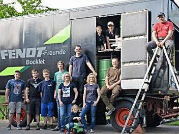Die Vorbereitungen für das Traktortreffen laufen auf Hochtouren. Foto: Björn Hein