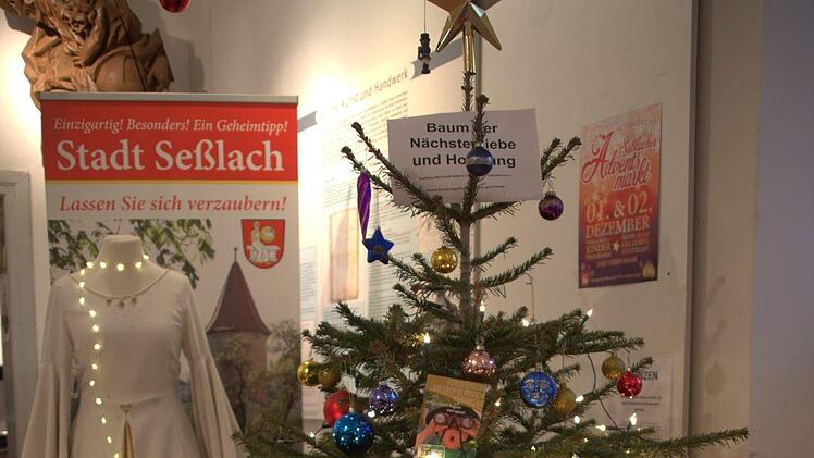Impressionen vom Seßlacher Adventsmarkt.