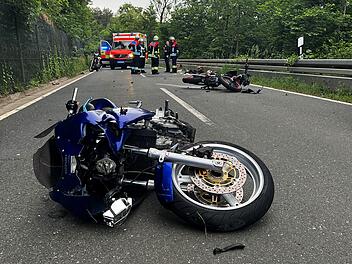 Schwerer Motorradunfall bei Litzendorf