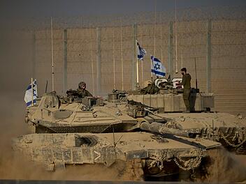 Nahostkonflikt - Grenze zwischen Israel und Gaza