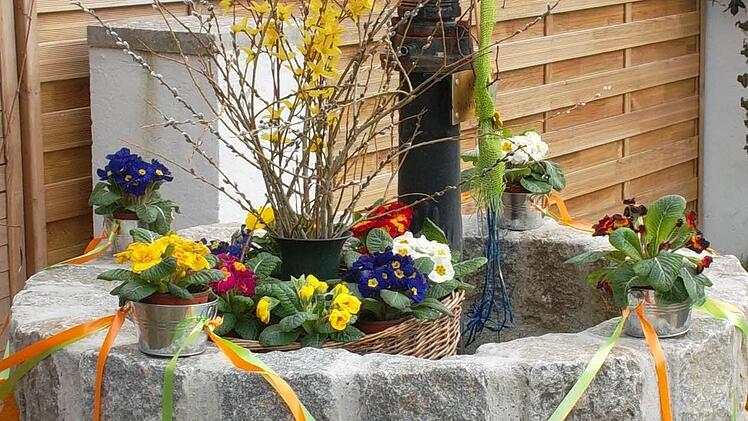 Osterbrunnen Untergreuth (Frensdorf), Foto: Claudia Beck