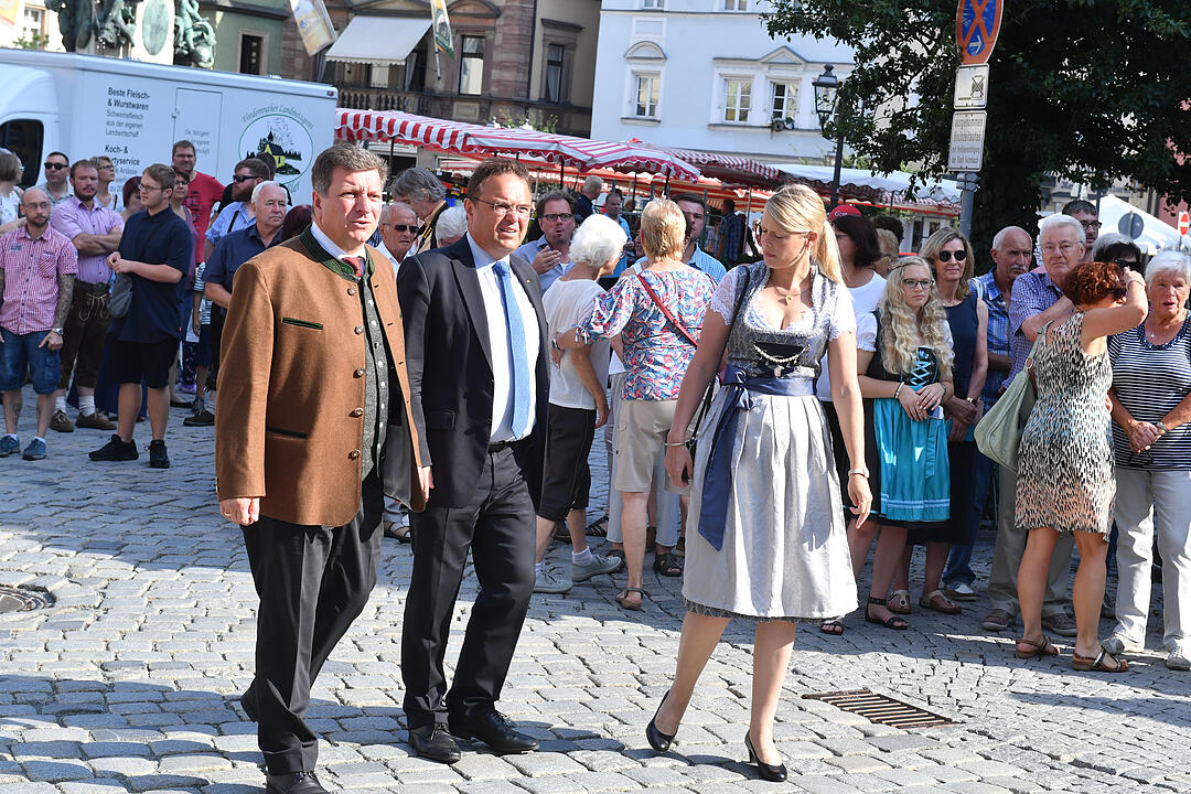 Der Auftakt der Kulmbacher Bierwoche 2018