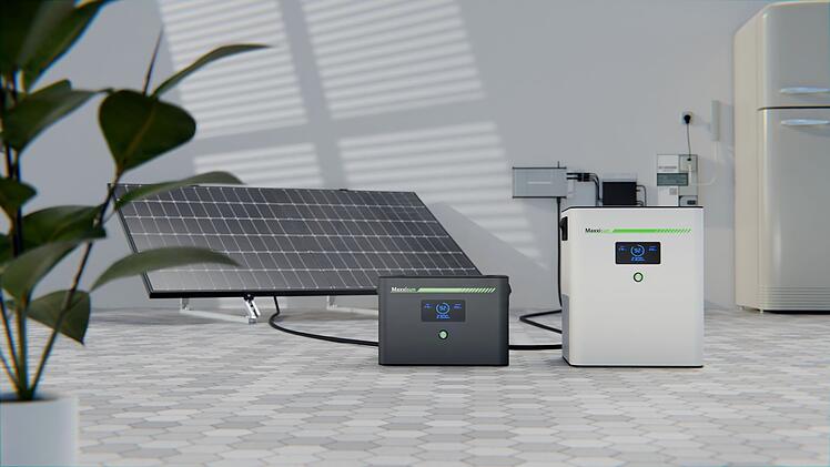 Der Maxxicharge-Speicher ist ab sofort mit einer Speicherkapazität von 1,5, 3 oder 5 kWh erhältlich.