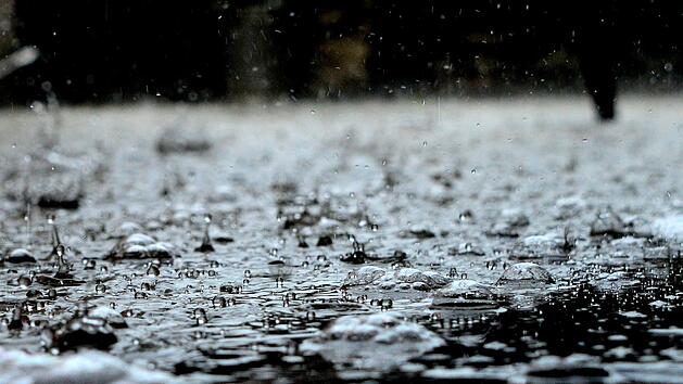 Aktuelle Unwetterwarnung des DWD für Franken