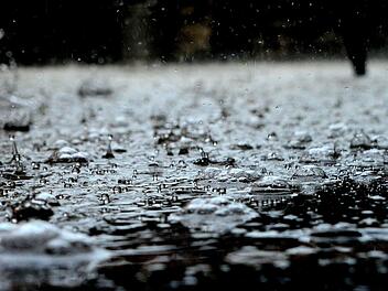 Aktuelle Unwetterwarnung des DWD für Franken
