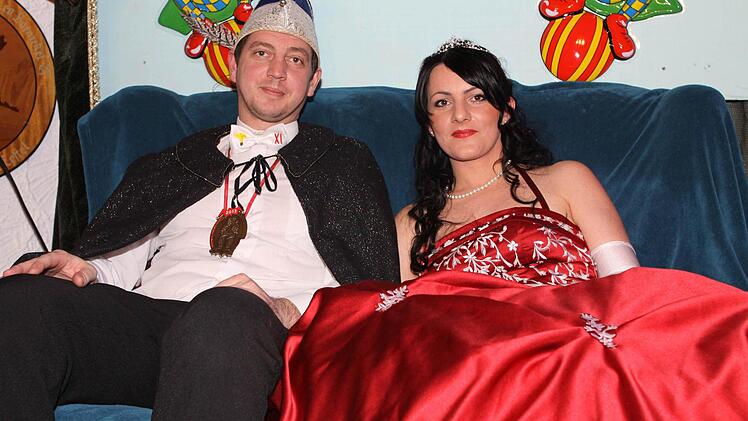 Das Prinzenpaar Markus II. und Anja II.