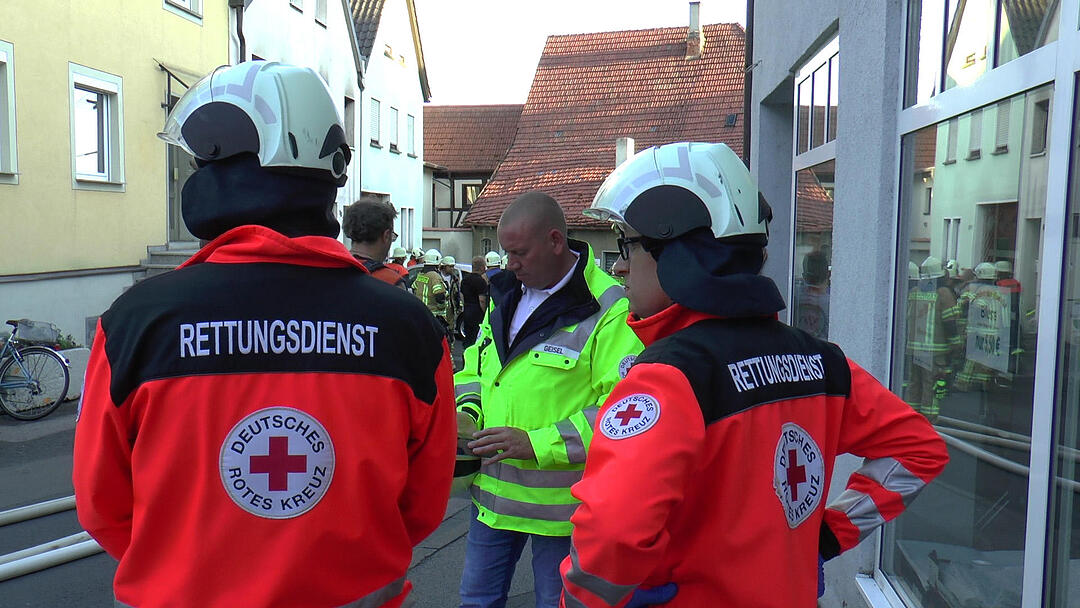 Haßfurt: Haus nach Brand unbewohnbar