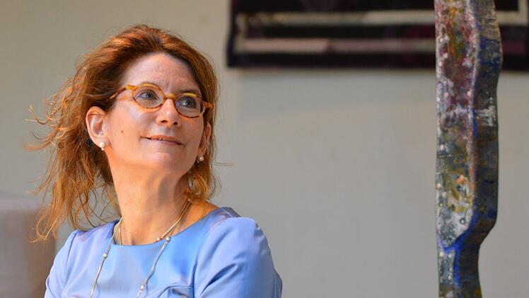 Anna Katharina Hahn war beim Coburger Literaturkreis zu Gast.  Foto: Carolin Herrmann