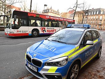Am Markusplatz musste ein Stadtbus  eine Vollbremsung machen. Foto: Ronald Rinklef