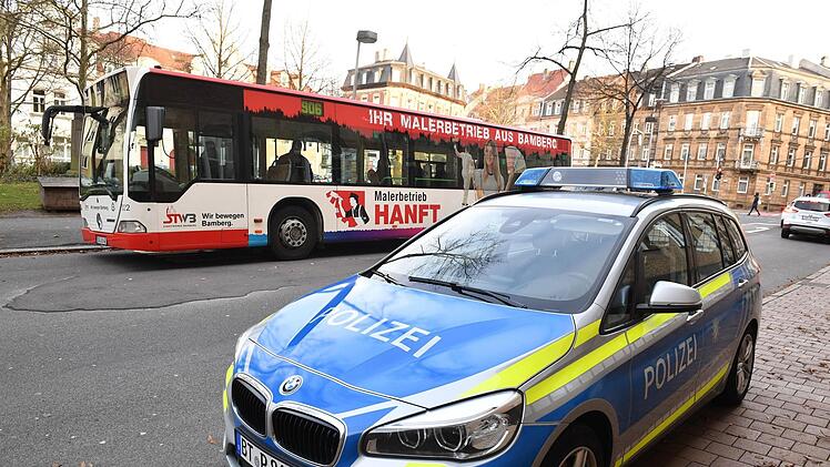 Am Markusplatz musste ein Stadtbus  eine Vollbremsung machen. Foto: Ronald Rinklef