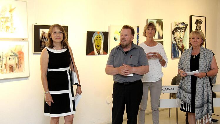 Impressionen aus der Ausstellung    Foto: Richard Sänger