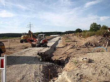 Die vorausschauende Entscheidung des Marktgemeinderats,  1993 das Areal der heutigen Gerbersleithe zu kaufen,  bildete  laut  dem Kämmerer den Grundstock für die positive Entwicklung.Richard Sänger/Archiv