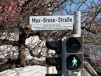 Grünes Licht für die Max-Brose-Straße: Diese Entscheidung hat der Stadtrat im Mai ohne Richtlinie getroffen. Foto: Simone Bastian