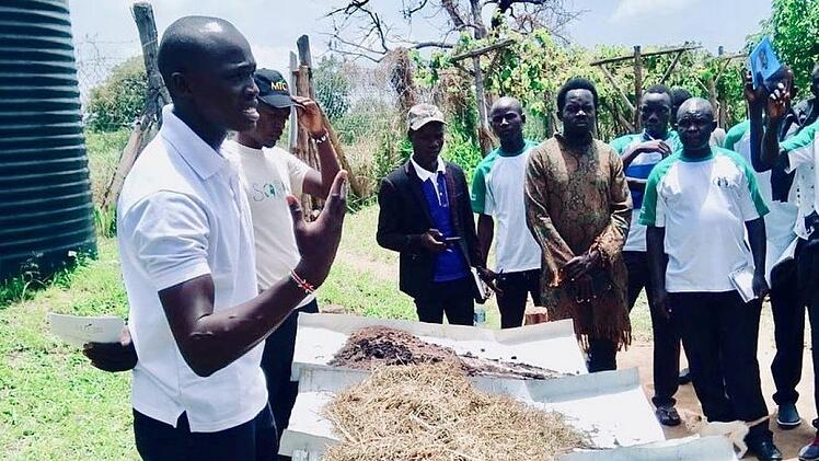 Einblick in die Landwirtschaftsschule in Uganda