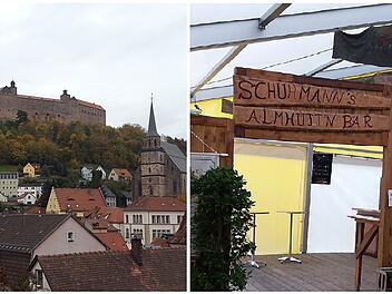 Kulmbach: Winterdorf-Ersatz auf Marktplatz - "Kulma-Alm" feiert dieses Jahr Neueröffnung