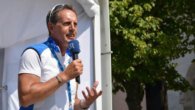 BR-Radltour macht Halt in Münnerstadt Foto: Björn Hein