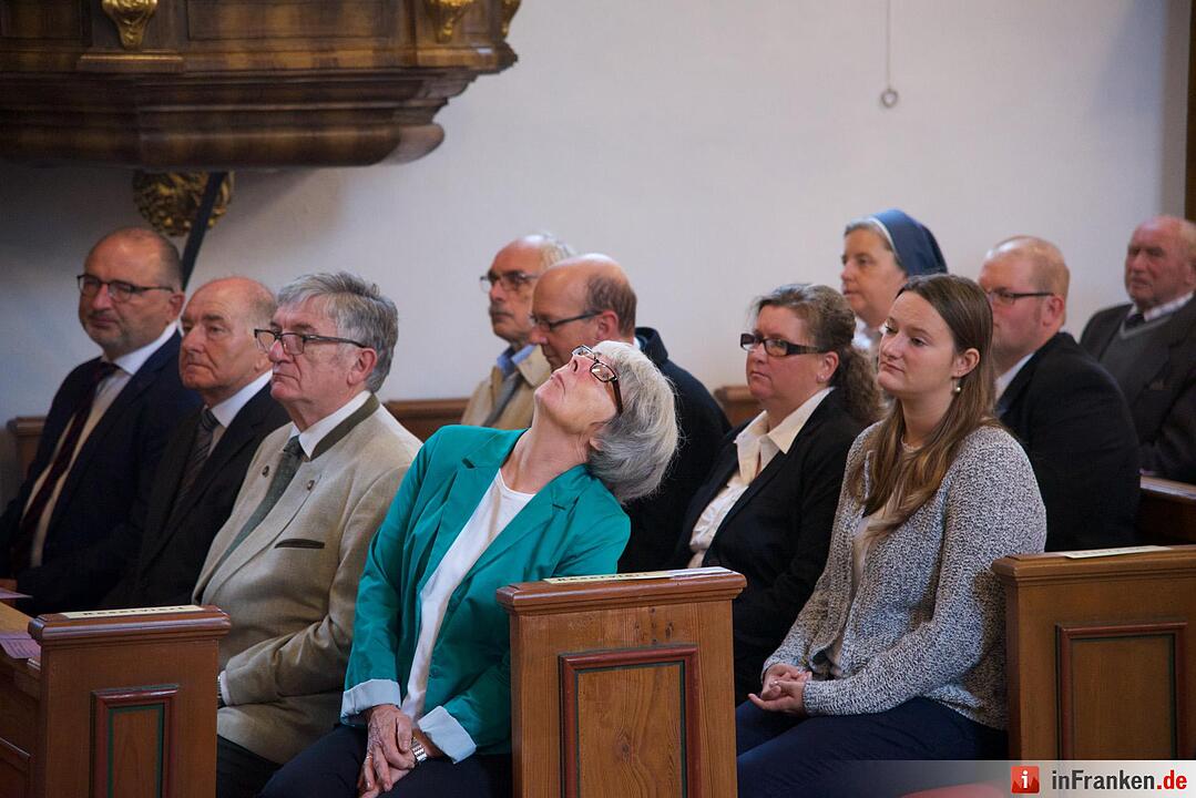 Nach einjähriger Kirchensanierung: Hannberg feiert die Wiedereröffnung der Wehrkirche der Pfarrei Geburt Mariens Hannberg