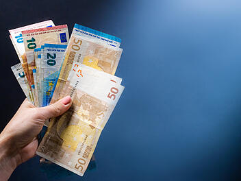 Euro, Geld, Gehalt, Netto-Einkommen