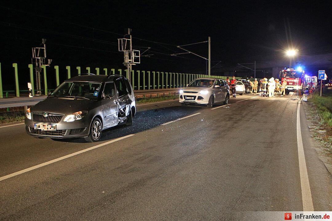 Unfall auf der B4 bei Kemmern