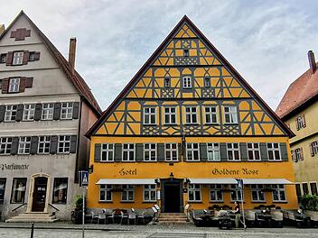 Dinkelsb&uuml;hl im mittelfr&auml;nkischen Landkreis Ansbach