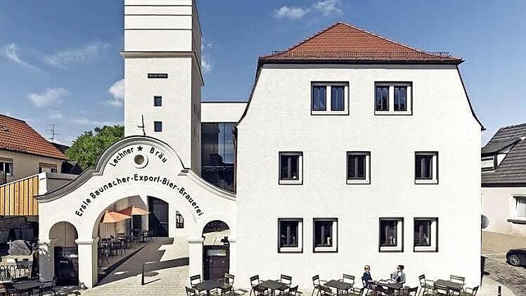 Das B&uuml;rgerhaus Lechner-Br&auml;u ist ein Aush&auml;ngeschild f&uuml;r Baunachs Kulturangebot.  Foto: Horst Lange