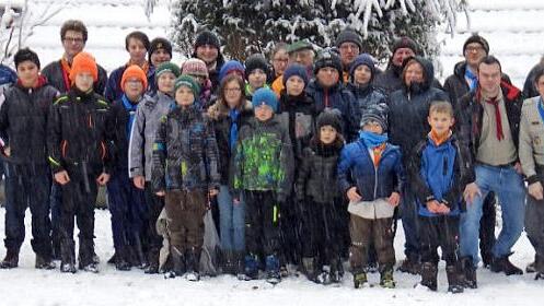 Das Winterlager der Pfadfinder vom Stamm König Artus war für alle Beteiligten ein faszinierendes Abenteuer. Vorne rechts im Bild ist Stammesführer Felix Bär zu sehen.  Foto: Rainer Glissnik