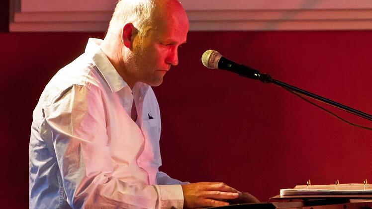 "Project J" beim Gastspiel im Haus Contakt. Im Bild: Olaf Pilz.Foto: Jochen Berger