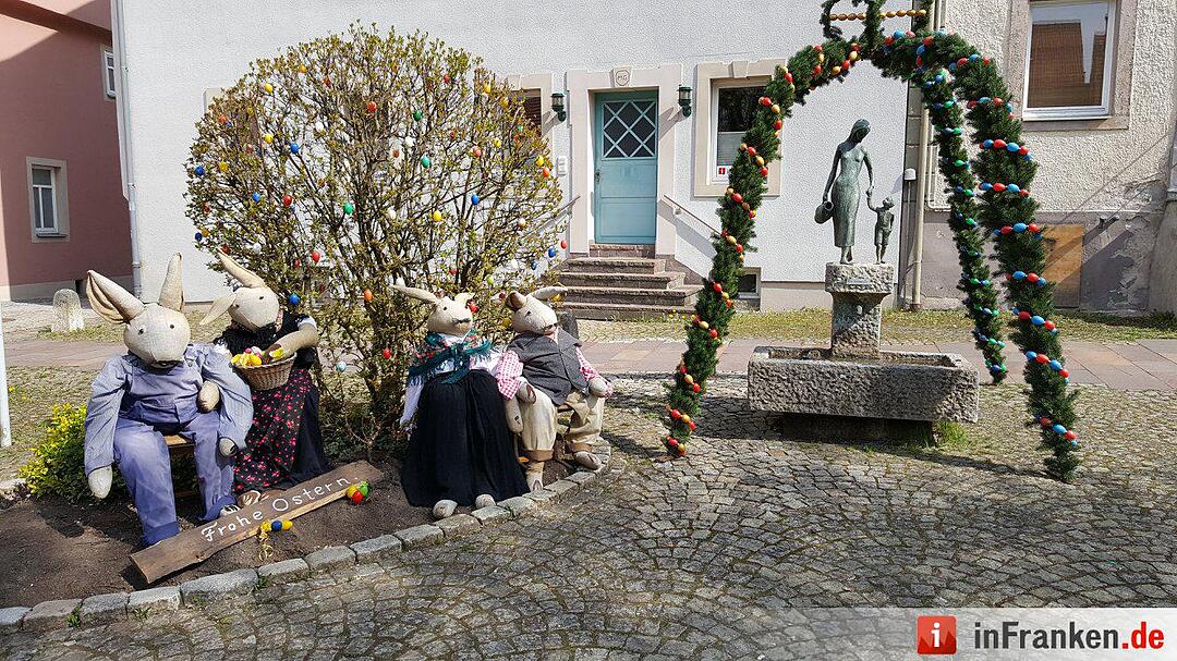 Franken: Die schönsten Osterbrunnen 2017