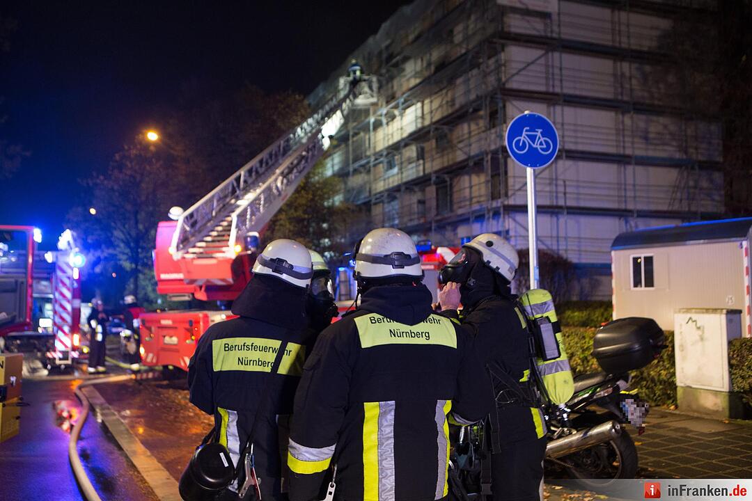 Mehrere Verletzte bei Wohnungsbrand in Nürnberg