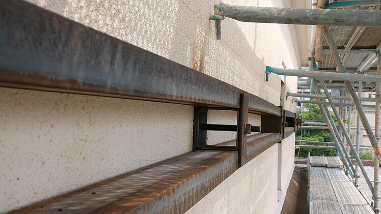 Eindrücke von der Baustelle Neumann-Flügel. Foto: Ralf Ruppert