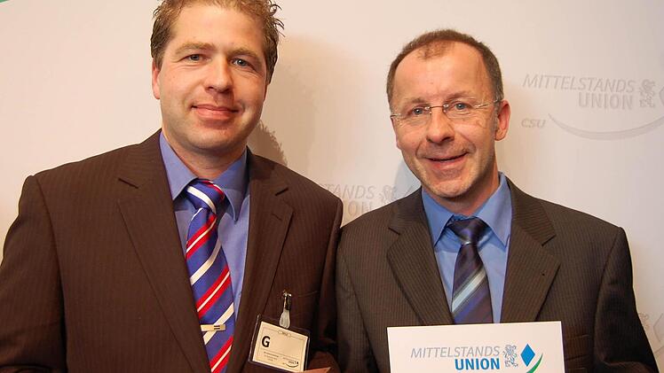 Michael und Steffen Leb führen die "ausgezeichnete" Rödentaler Firma Lieb.