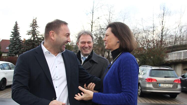 Aigner-Besuch in KronachVeronika Schadeck