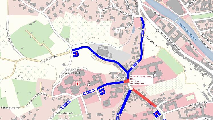 Bamberg: Bauarbeiten am Michaelsberg schreiten voran - welche Sperrungen kommen