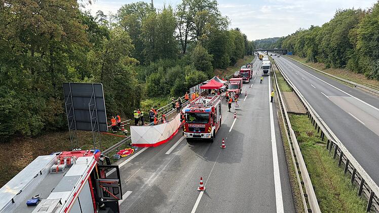 T&ouml;dlicher Unfall auf A3 bei Nittendorf