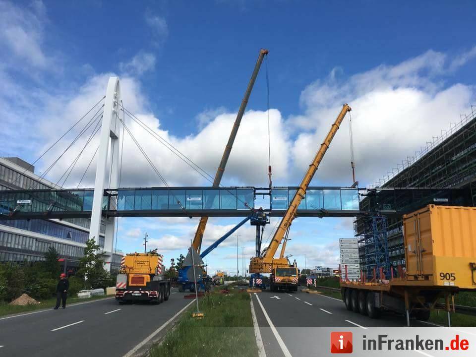 Puma-Bridge in Herzogenaurach vollendet