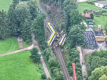Nach dem Zugungl&uuml;ck in Oberschwaben