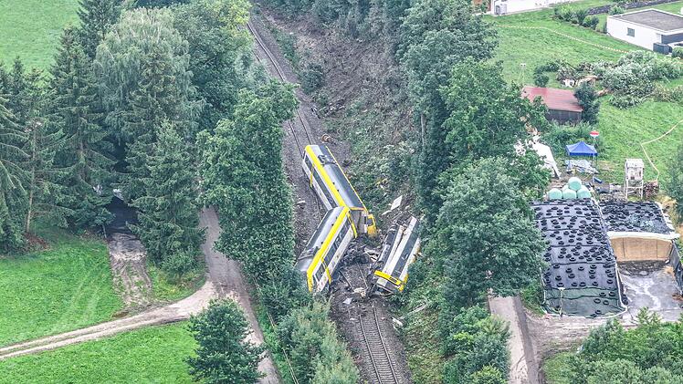 Nach dem Zugungl&uuml;ck in Oberschwaben
