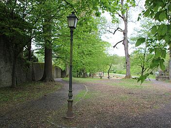 Eine Oase der Ruhe ist der Jörgentorpark. Bei der Stadtratssitzung ging es beim Thema Spielgeräte für den Park weit weniger ruhig zu. Thomas Malz