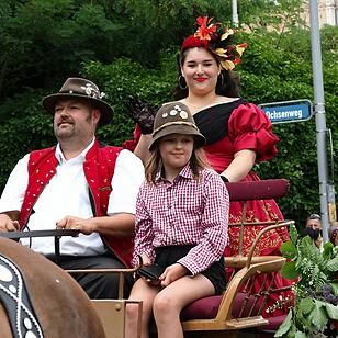 Das Historienspektakel zog wieder Tausende von Besuchern an.