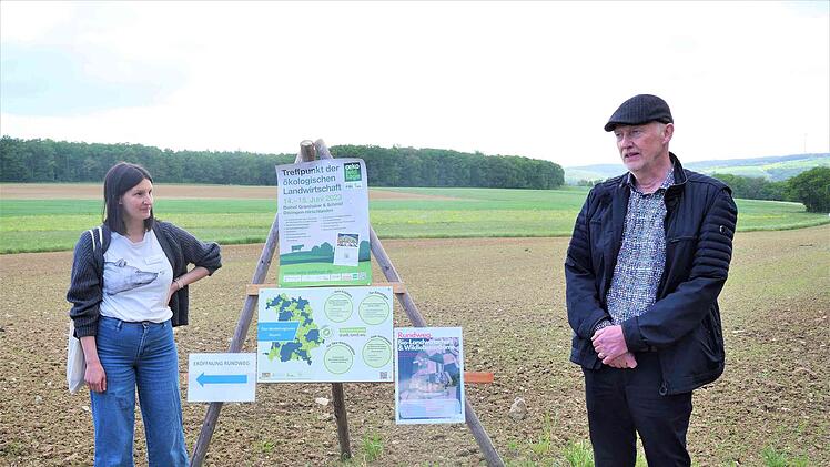 Veitshöchheim: Was unterscheidet konventionellen von Öko-Landbau? - Neuer Rundweg fokussiert Bioland