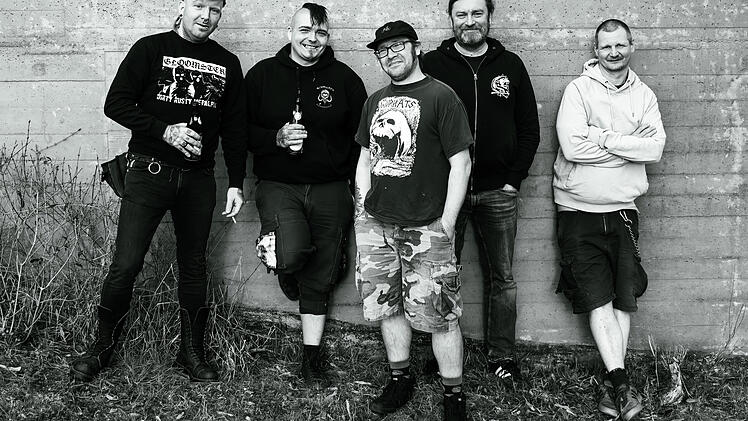 Altbekannte Gesichter: Die Band WLFxGNG steht für lokale Hardcore- und Punk-Power aus Kulmbach.