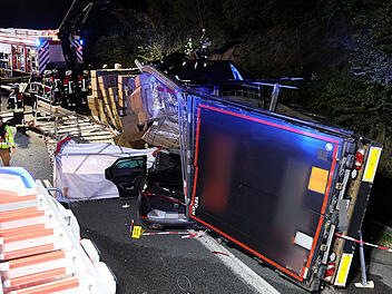 T&ouml;dlicher Verkehrsunfall auf der A3 bei Aschaffenburg