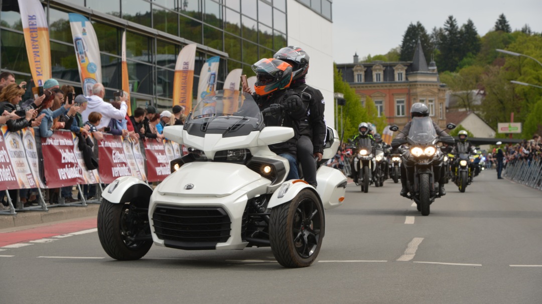 Die Motorradsternfahrt 2025 in Kulmbach: Korso