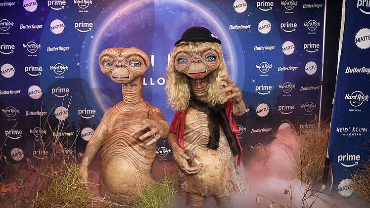 2023 präsentierten sich Heidi Klum und ihr Mann Tom Kaulitz zu Halloween als E.T.