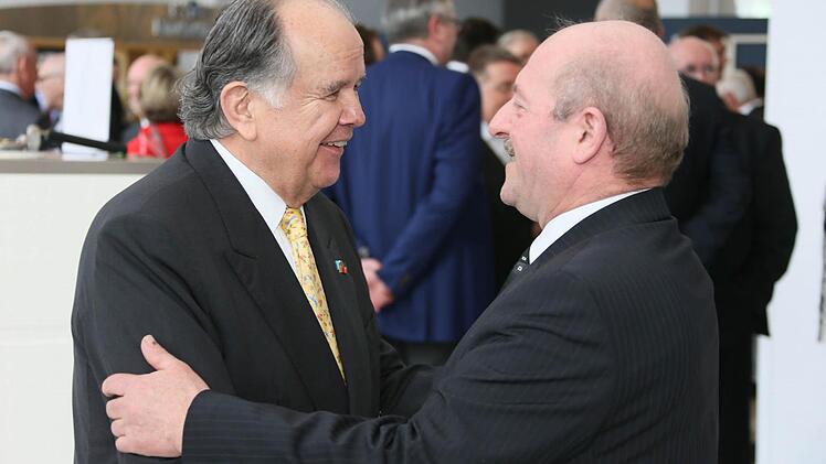 ... BBV-Kreisobmann Wilfried Löwinger ...